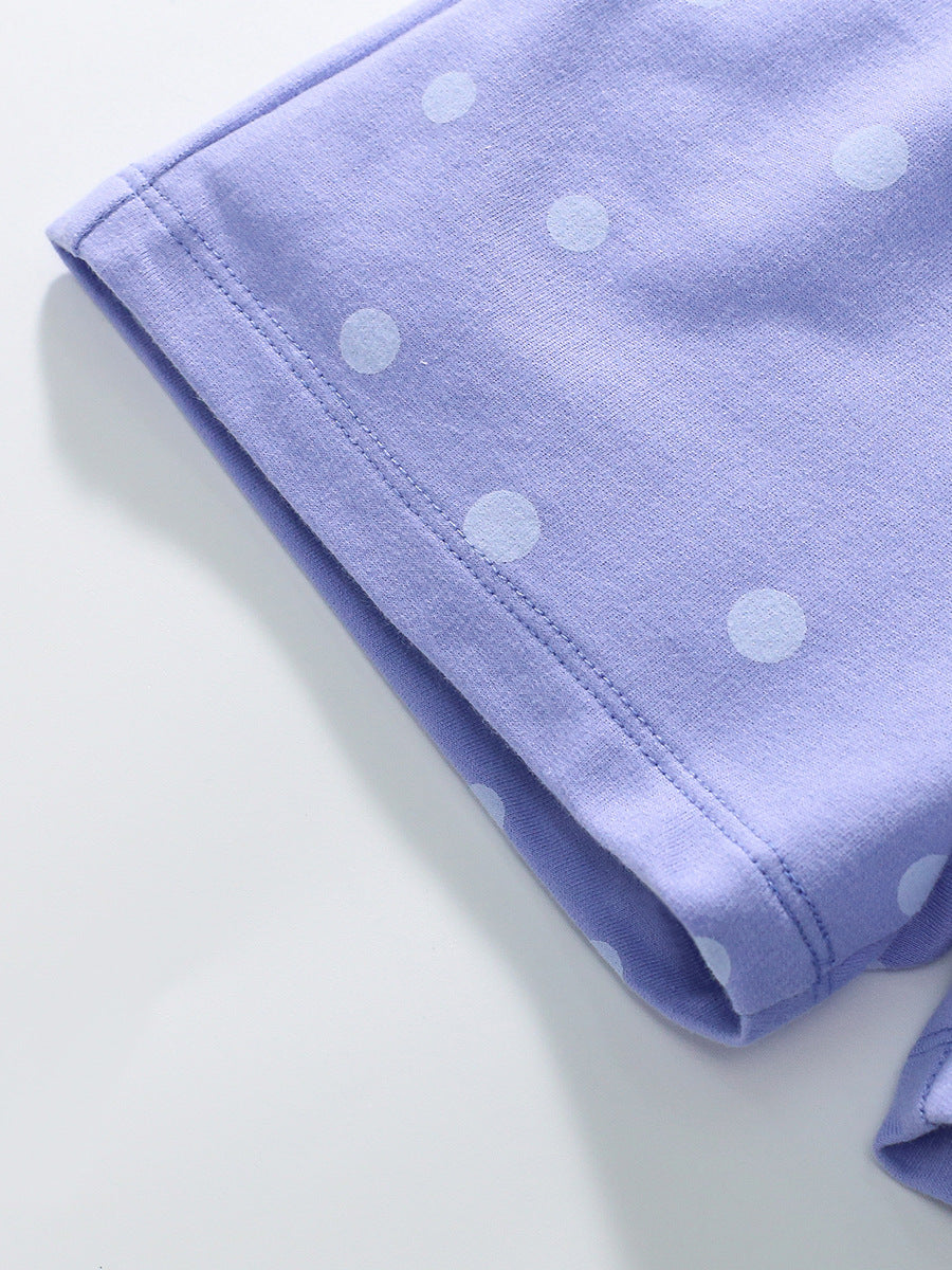Summer Arrival Boys Cotton Casual Style Cartoon Giraffe Pattern Shorts-3